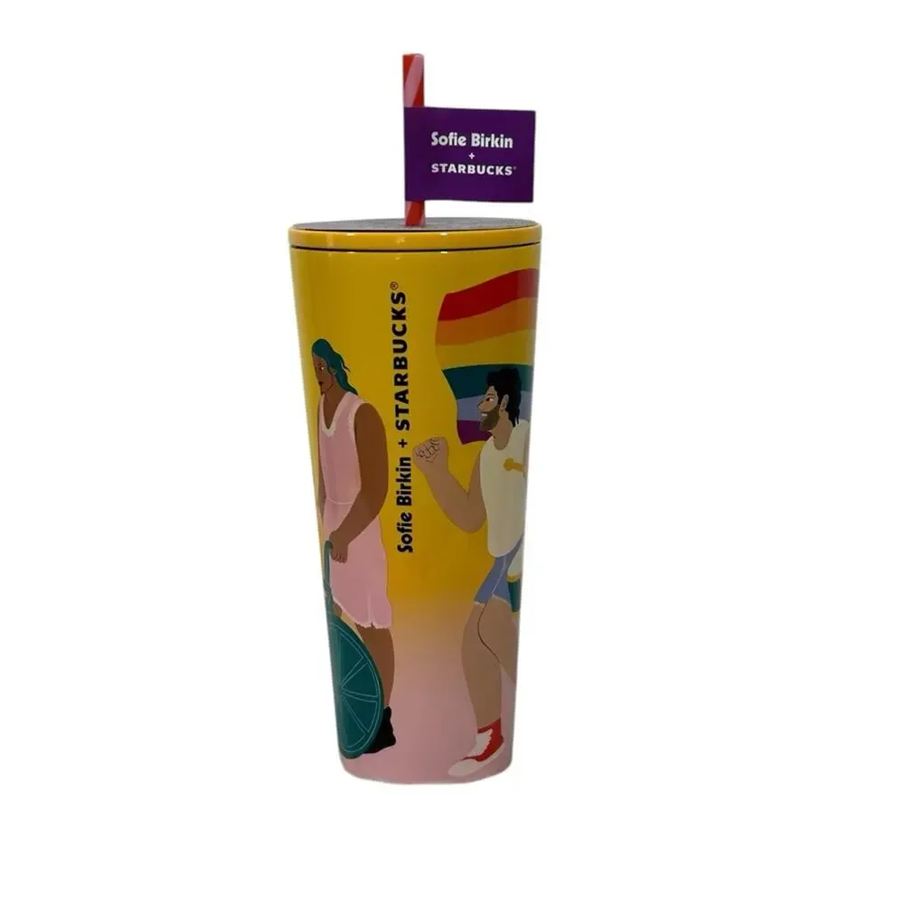 Starbucks Sofie Birkin Pride Tumbler 24oz NWT Summer 2024